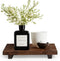 HOMGDN (12 x 7 Inch) Wood Riser Soap Tray, Farmhouse Wood Pedestal Stand
