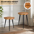 TableClr.1-Flower 16" KINNARY Plant Stand Indoor, Wood Plant Table Plant Holder with Raised Design,Heavy Duty Metal