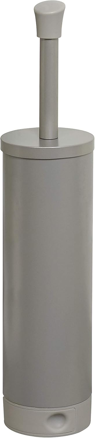 Zenna Home Nickel Smart Accessories NeverRust Rustproof Toilet Bowl Brush Holder (EBH1ALBNL)