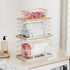 2 Pack TIDIIABODE Stackable Laundry Room Organization and Storage, Laundry Room Decor and Accessories, Trash Bag Holder