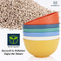 Homienly Cereal Bowls, 6 PC Unbreakable Soup Bowls, Lightweight Wheat Straw Fiber Bowls (26 OZ, 6 PCS)