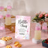 TrelaCo Baby Shower Game Sign, 20 Pcs Baby Bottles Shower Favor Set for Gender Reveal Party (Pink, Elephant)
