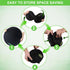 6 Clothes(6 Layers-23.62'') Layer Herb Drying Rack, Herb Drying Rack Hanging Mesh, Foldable Plant Drying Net
