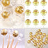 Haokixin 100 Packaging PCS Chocolate Holder,Clear Balls Acrylic Chocolate Box Holder,Chocolate Candy Holder