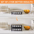 IBUYKE Coffee Pod Drawer Holder, 35 Capacity K Cup Storage Organizer, Under Coffee Pot Storage Drawer for Home Kitchen