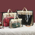 CINPIUK Clear Handbag Storage Bags, XL Purse Organizer for Closet, Zipper Hanging Storage Bag