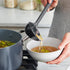 GreenPan Silicone Ladle, Heat-Resistant Soup Mixing Stirring Utensil, Flexible Rubber for Nonstick Cookware