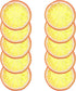30 PCS Artificial Lemon Slices, Simulation Plastic Fake Fruit for Home Kitchen Table Party Decor