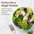 Cooler Kitchen Small Salad Spinner Mini Lettuce Spinner and Dryer with Measuring Cup Bowl Compact Veggie & Fruit