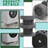 4Pcs Anti Vibration Pads for Washing Machine, Height Adjustable Shock and Noise Cancelling Pads