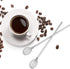 8 Pieces Coffee Stir Sticks - Stainless Steel Specialty Spoons for Drink, Cocktail, Coffee, Home Kitchen Bar Supply
