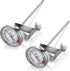 KT THERMO Instant Read 2-Inch Dial Thermometer (2 Pack), Best for Coffee Drinks, Chocolate Milk Foam