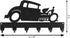 SWEN Products Farrell Hot Rod Metal Key Chain Hanger, Leash Holder