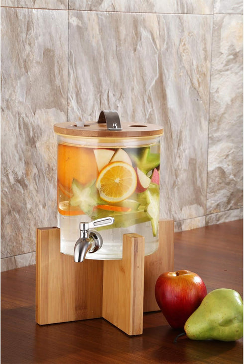 Stainless Steel Replacement for Beverage Dispenser with Screen Filter, Works with Ice Tea, Kombucha, Lemonade, and