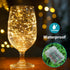4 Pack 480LED 156Ft 8 Fairy Lights Battery Operated with Remote, Total Battery Powered String Lights with Timer, Modes