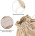 QUYANGCHIFENG 2 Pack 12x15 Inch (1 Reusable Linen Bread Storage Bags with Plastic Lining, Sourdough Bread Keeper