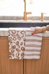 2 Pack || Double Sided || Waffle Weave Microfiber || Tea Towels || Highly Absorbent || Hanging Loop || Dish Cloths ||