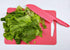 11" Professional Plastic Lettuce Knife, 2 Pack Pink, for Cutting Salad, Fruit, Cake, and Veggies