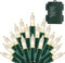 NEROSUN Battery Operated Christmas Lights, 50 LED 16FT Waterproof String Christmas Tree