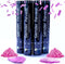 Gender Reveal Confetti Cannon 4 Pink Powder Smoke with 100% Non-Toxic, Food-Grade