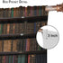 Yearn Jear 2 Sets,42x45 Inch Bookshelf Curtains, Vintage Library with Books Window Treatments for Kids Bedroom, Wooden