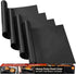 Oven Liners for Electric Gas Oven, 4 Pack Large Heavy Duty Nonstick Teflon Range Mat 17"x 25" - Easy to Clean Stove