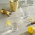 Viski Heavy Base Stemless Martini Glasses, Set of 2 - Premium Short Crystal Cocktail Glass Gift Set, 7.5 oz.