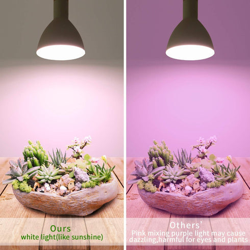PAR38 Dimmable, Dimming Smart LED Grow Light, Sun Mode - Mimics Real Sunshine, Daily Run Auto Timer, Remote Control