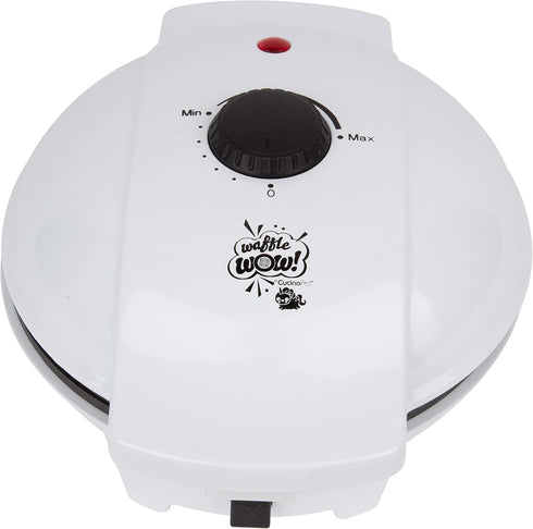 Narwhal Electric Waffle Maker w Removable Unicorn Plate for Easy Cleanup- Makes 8" Waffles or Pancakes that Bring Kids Breakfast Smiles- Non-Stick Waffler Griddle, Adjustable Temp Control, Girls Gift by Waffle Wow!