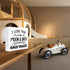 z-crange I Love You To The Moon And Back And All Around The Race Track Wood Box Sign Desk Decor,Farmhouse Racing