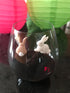 Magnetic Wine Glass Charms - Cute Bunnies and Flower Drink Markers Set of 6