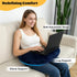 IFOYO Ergonomic Gaming Pillow for Lap, Blue U-Shaped Crochet Pillow for Lap Support, Soft Reading Pillows Provide Arms