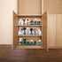 Yes!Fresh Closet 3 4 Pack) Shoe Slot Organizer, Boutique Display Style Shoe Stacker for A Pair of Shoes, Separable Shoe