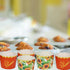BCS Harvest Theme Scalloped Baking Cups, 50-ct Muffins Cupcakes Cases Wrappers for Kitchen Party Favor Treats