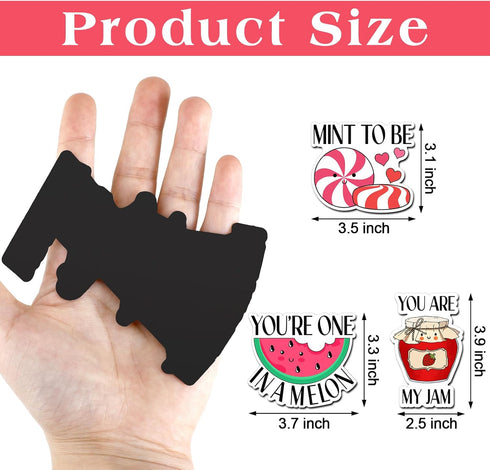 16 Pcs Valentine's Day Magnets Funny Cute Magnets Fridge Magnets Adult Refrigerator Magnets Love Puns Magnets for Valentine's Day Home Decorations