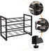 IBUYKE Stackable Wine Rack | 3 Tier Wine Storage Shelf for 12 Bottles | Inserts for Cabinet, Countertop, Pantry, Bar