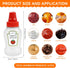 12 25ml Fantasyon Pcs Mini Ketchup Bottles for Bento Box Accessories Condiment Squeeze Bottles Plastic Sauce Container