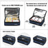 Aosbos Small Lunch Bag, Blue, Unisex Portable Mini Cooler, Insulated Thermal Bag for Men and Women