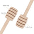 51 PCS Mini Wooden Honey Sticks Dipper, 3 Inch Honey Stirrer Stick for Honey Jar Dispense Drizzle Honey and Wedding