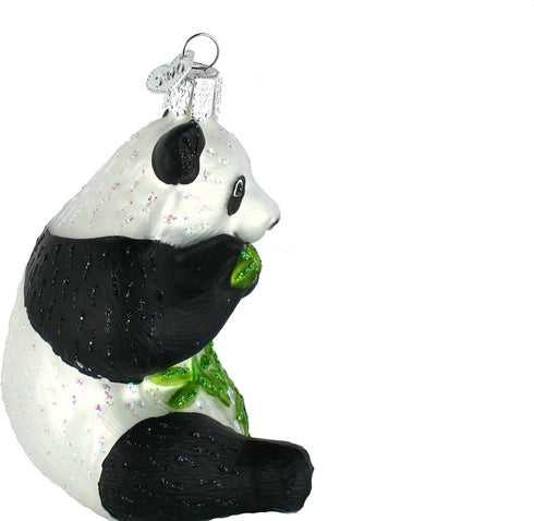 Old World Christmas Ornaments, Panda Glass Blown Ornaments for Christmas Tree