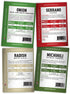 8 Packets Gardeners Basics, Asian Vegetable Seeds for Planting Bok Choy, Michihili (Napa) Chinese Cabbage, Tatsoi