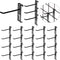 Double Gridwall Hooks, 24 Pcs Display Hooks for Grid Wall Panel, Durable Peg Hook Wall Grid Panel Hooks for Retail