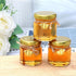 XING-RUIYANG 60 pack 1.5 oz Mini Honey Jarsbaby shower favors,There's honey sticks, bee pendants, stickers and gold