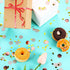 TecUnite Round Tissue Paper Confetti Dots, 1.76 oz (Rose Gold Confetti, 1.5 cm) for Wedding Birthday Party Decoration