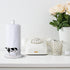 Countertop Cow Paper Towel Holder Wooden Farmhouse Paper Towel Holder Cow Kitchen Accessories Farm Bathroom Table Decor