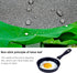 One Egg Frying Pan, Mini Induction Frying Eggs Pan, 4.7" Single Egg Durable Small Pan with Handle Heat Resistant Non Stick Pot, Portable Pan for Stove Gas Induction Hob by Demoyaya