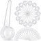80 Pack Plastic Scoop Tablespoon Measuring Spoons, 20 ml Coffee Scoops for Measuring Coffee, Grains, Spices