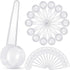 80 Pack Plastic Scoop Tablespoon Measuring Spoons, 20 ml Coffee Scoops for Measuring Coffee, Grains, Spices