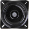 BQLZR 6 inch A3 Steel Plate Black Ball Bearing Square Swivel Turntable, Chair Swivel for Bar Stool Chair