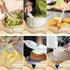 Mixing Bowls Set with Airtight Lids, 26PCS Stainless Steel Khaki Bowls with Grater Attachments, Non-Slip Bottoms